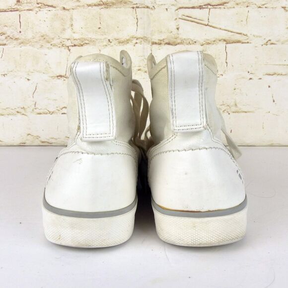 G-Star Raw Scuba High Top Fashion Sneaker Men 43 EU 10 US M White Techwear FLAWS - Picture 9 of 16